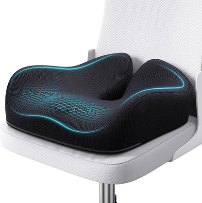 Premium Ergonomic Cushion – All-Day Comfort & Posture Support | وسادة مريحة فاخرة – راحة طوال اليوم ودعم للجلوس الصحي