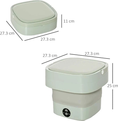 Mini Portable Washing Machine Foldable – Home & Travel – UAE | غسالة ملابس صغيرة محمولة قابلة للطي – للمنزل والسفر – الإمارات