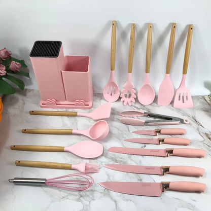 Luxury Kitchen Utensils & Cookware Set for Home | طقم أدوات وأواني مطبخ فاخر للمنزل